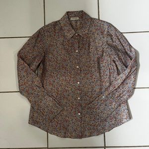 Rebecca Taylor Floral Silk Blouse